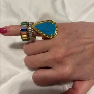 Bauble bar Statement Ring bundle